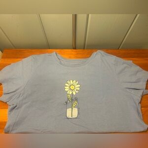 Life Is Good Light Blue Women's T-Shirt